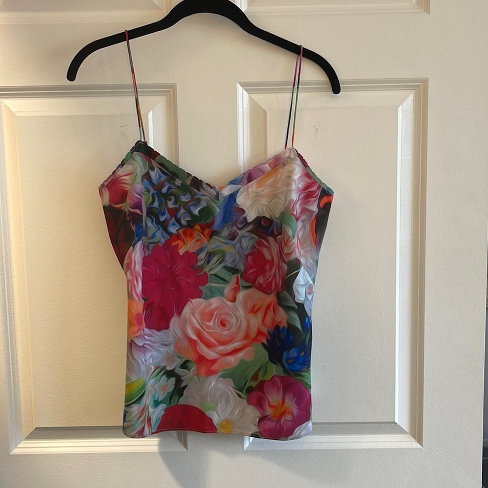 NWOT Ted Baker Floral Tank | M